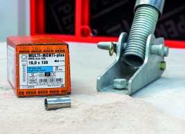 HECO-Schraubanker: Flexibel auch bei schweren Lasten